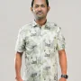 Digital Printed Premium Short Sleeve Shirt - (Lemon)