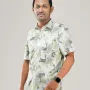 Digital Printed Premium Short Sleeve Shirt - (Lemon)