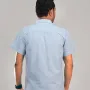 Remi Cotton Premium Short Sleeve Shirt - (Sky blue)