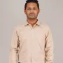 Premium Cotton Full Sleeve Formal Shirt - (Beige)