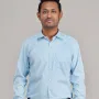 Premium Cotton Full Sleeve Formal Shirt - (Sky Blue)