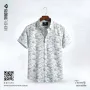 Premium Quality Orbindu Cotton Short Sleeve Shirt - (White Camo)