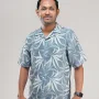 Premium Short Sleeve Cuban Collar Shirt - (Sky blue)