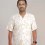 Premium Short Sleeve Cuban Collar Shirt - (White)