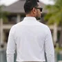 Men's Premium Cotton Full Sleeve Shirt - (White)