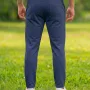 Premium Chinese Dubi Fabric Trousers - (Navy-blue)